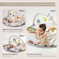 Thảm Chơi TAF TOYS Tummy-Time Activity Gym Kích Thích Phát Triển Toàn Diện Cho Bé Sơ Sinh