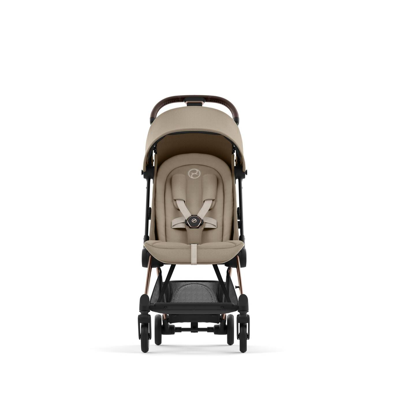 Xe đẩy gấp gọn Cybex Platinum Coya cho bé từ sơ sinh, gấp gọn 1 tay màu Coya Beige/ Heritage Bleck