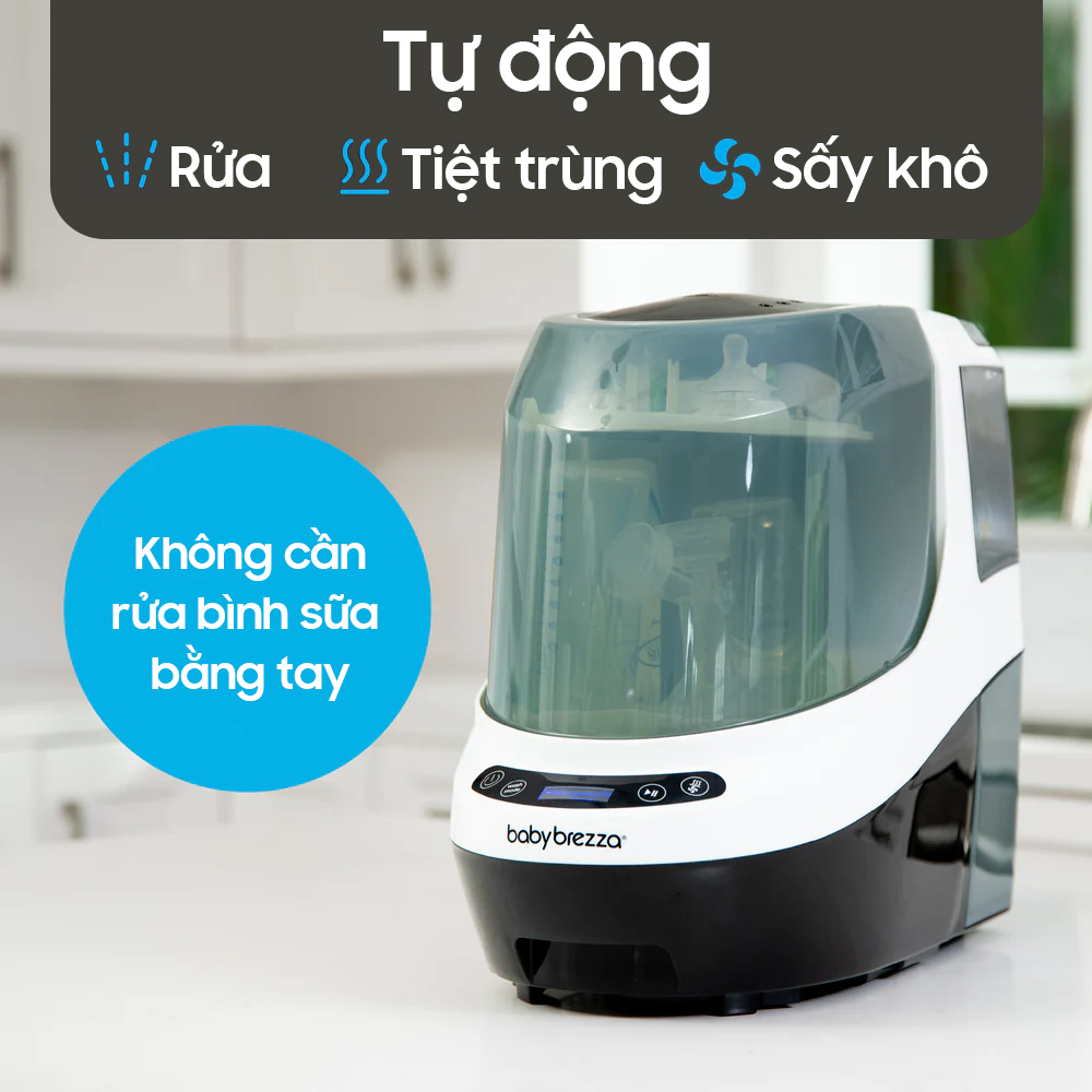 Baby Brezza Bottle Washer Pro milk bottle washing machine 