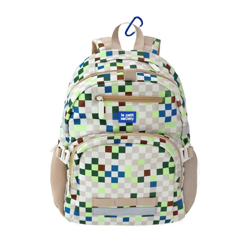 Balo Đi Học Cao Cấp Cho Bé 7-10 Tuổi Le Petit Society Single Pocket Backpack