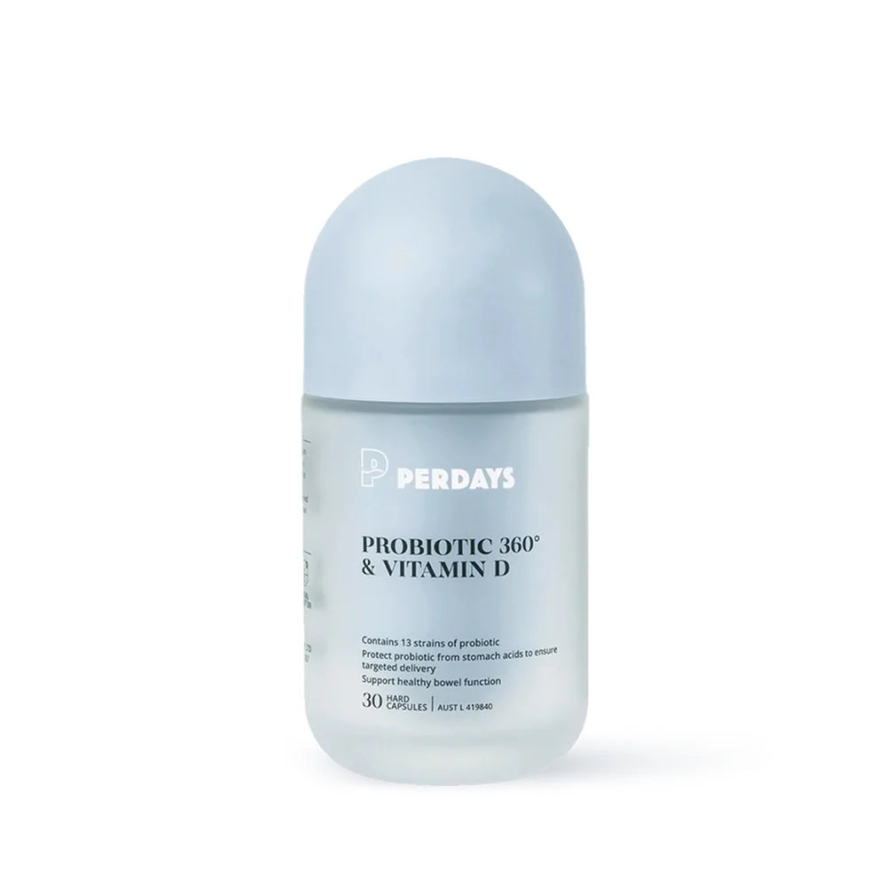 Men Vi Sinh Hỗ Tiêu Hóa & Giảm Cân Cho Mẹ Bầu - PERDAYS Probiotic 360 & Vitamin D