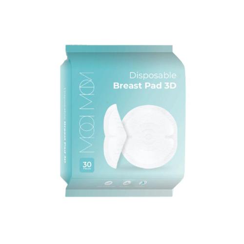 Miếng Lót Thấm Sữa Dùng Một Lần Mooimom 3D Siêu Mỏng (Hộp 30 Miếng)