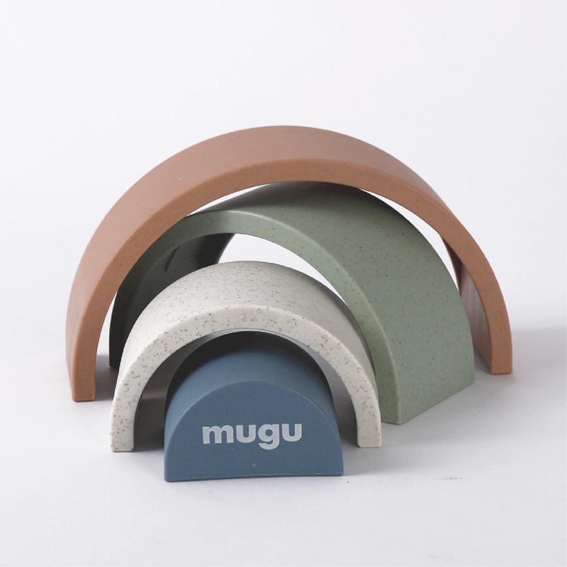 MUG ĐỒ CHƠI THÁP CẦU VỒNG XẾP CHỒNG