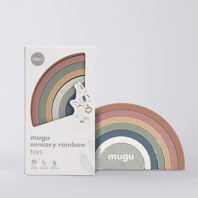 MUG ĐỒ CHƠI THÁP CẦU VỒNG XẾP CHỒNG