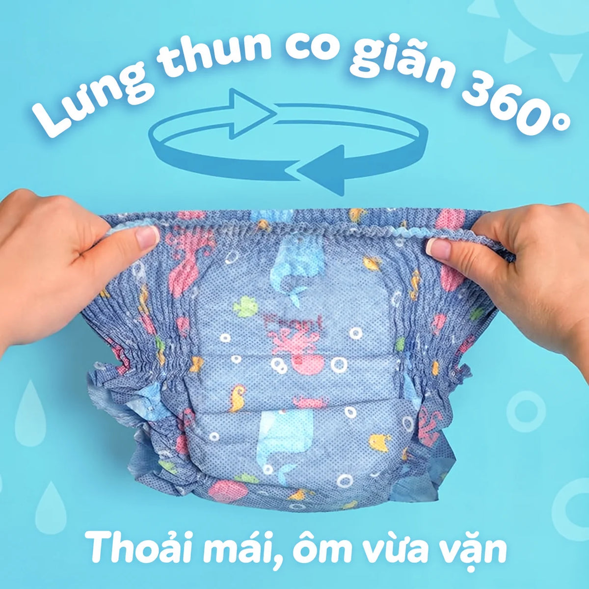 Tã Bơi Dùng Một Lần Cho Bé 9 - 17kg (Size M/L) | Nuby