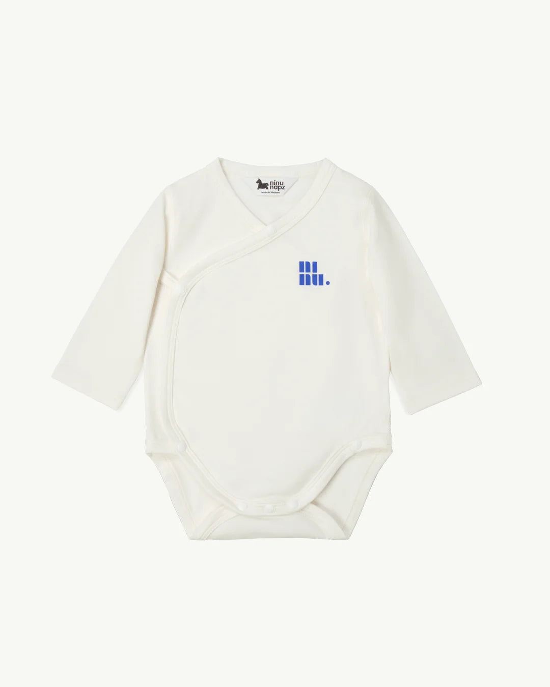 Quần Áo Cho Bé NINU Long Sleeve Wrap Body (NB-6M) | NINUNAPZ