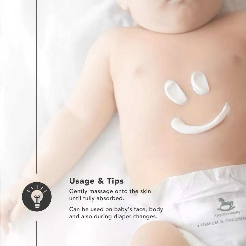 Applecrumby Super Soft Lotion - Soothes & Protects Sensitive Skin for Newborns & the Whole Family