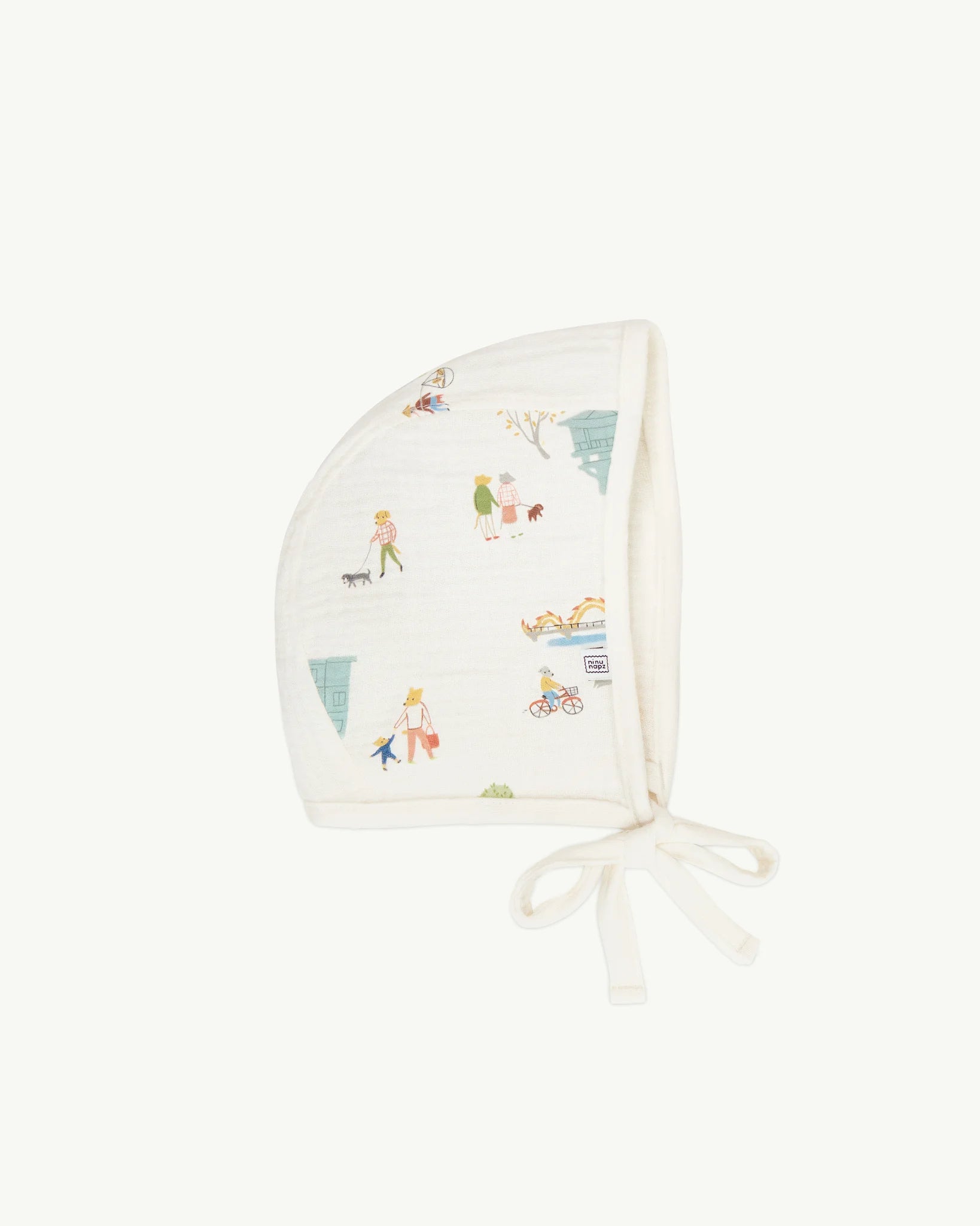 Mũ Vi Vu VietNam Vải Muslin 2 Lớp Cotton Cho Bé | NINUNAPZ