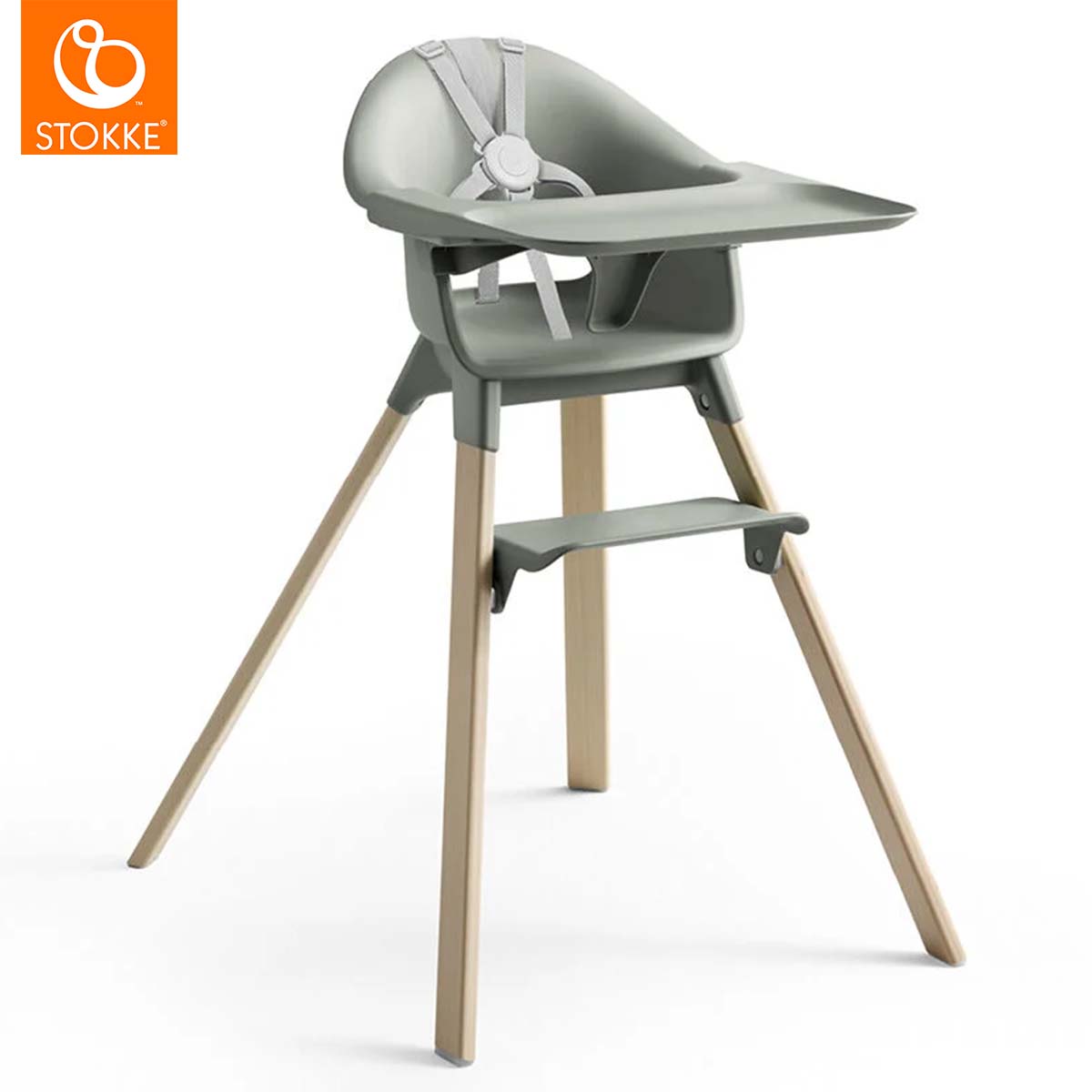 Ghế ăn dặm Stokke Clikk thiết kế công thái học, an toàn và cao cấp