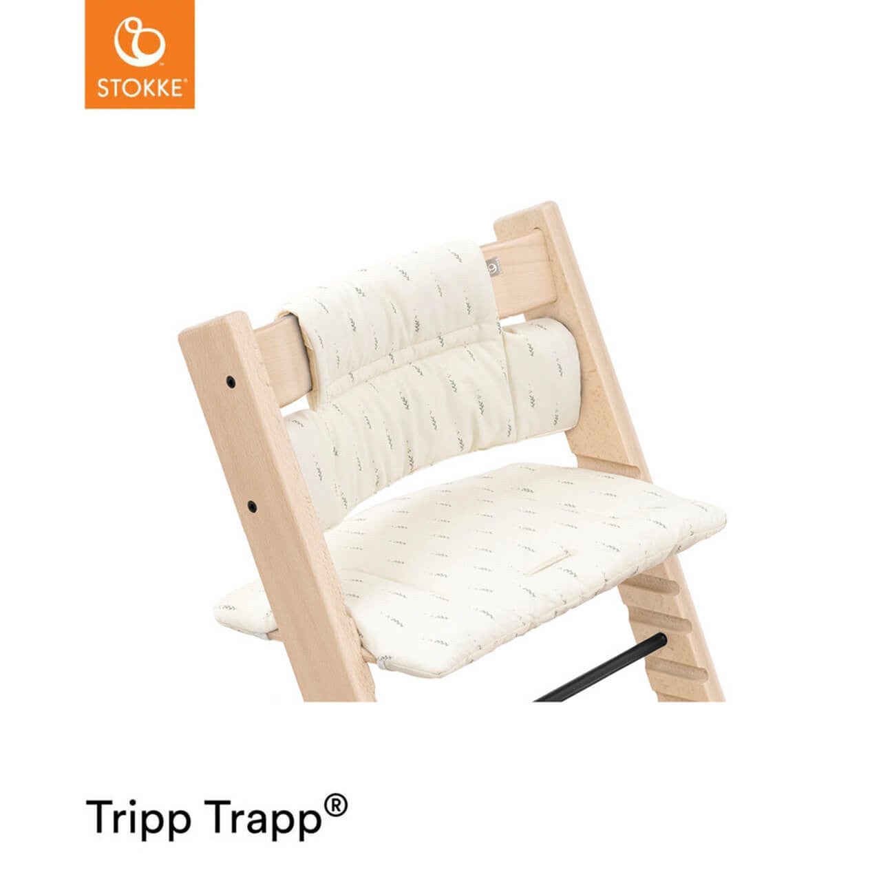 Stokke® Tripp Trapp® High chair cushion - Organic cotton seat cushion [many models]