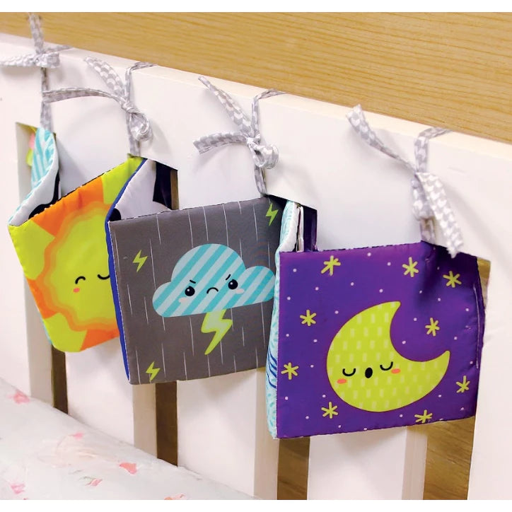 Sách Đồ Chơi Vải Sột Soạt Hình Bầu Trời | Infantino&nbsp;