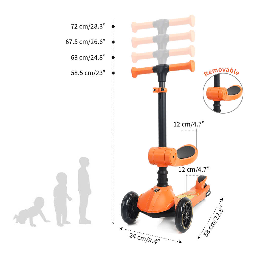 Xe Trượt Scooter L5 2 Trong 1 Kick n Roll