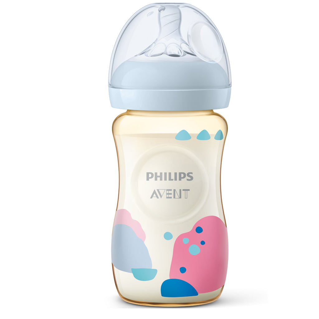 Bình sữa mô phỏng tự nhiên PPSU cho trẻ từ 1 tháng tuổi (260ml-đơn)