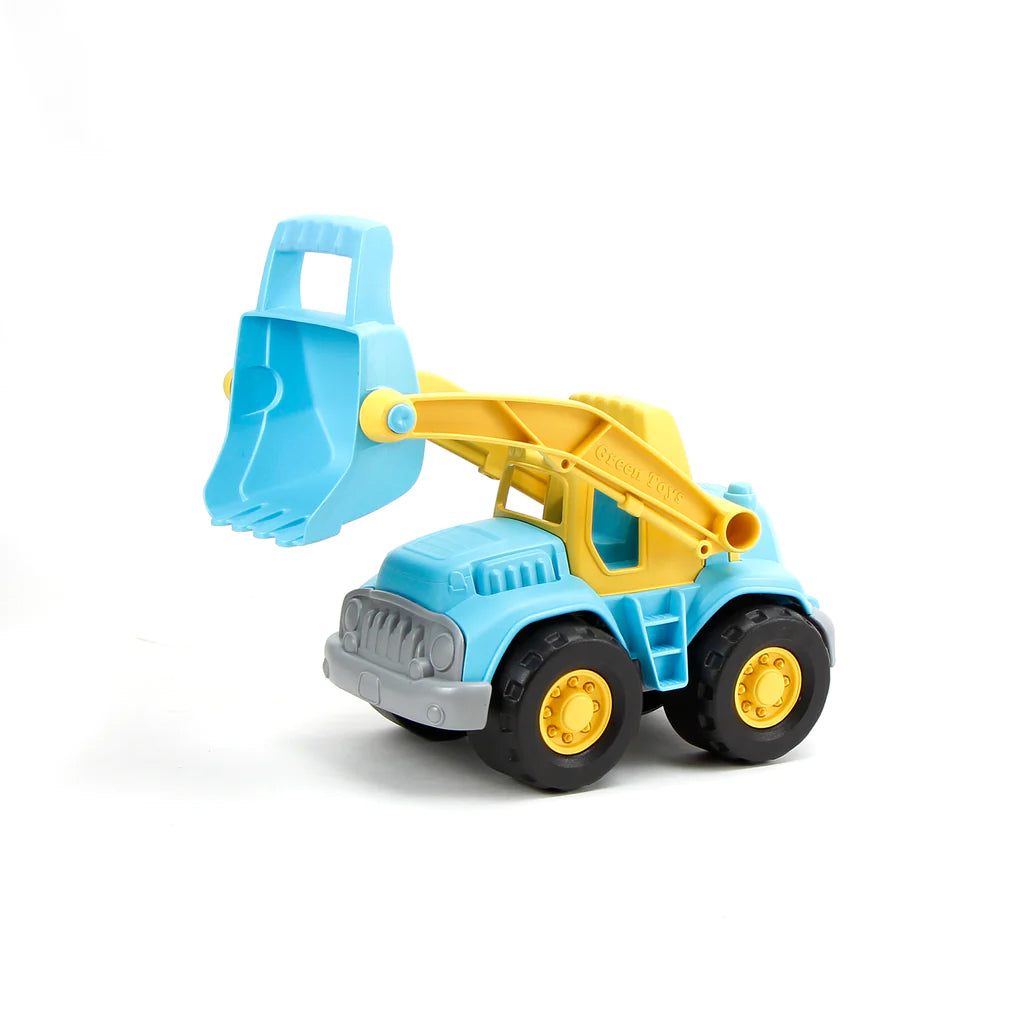 Green Toys excavator truck toy