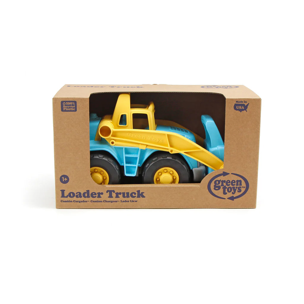 Green Toys excavator truck toy