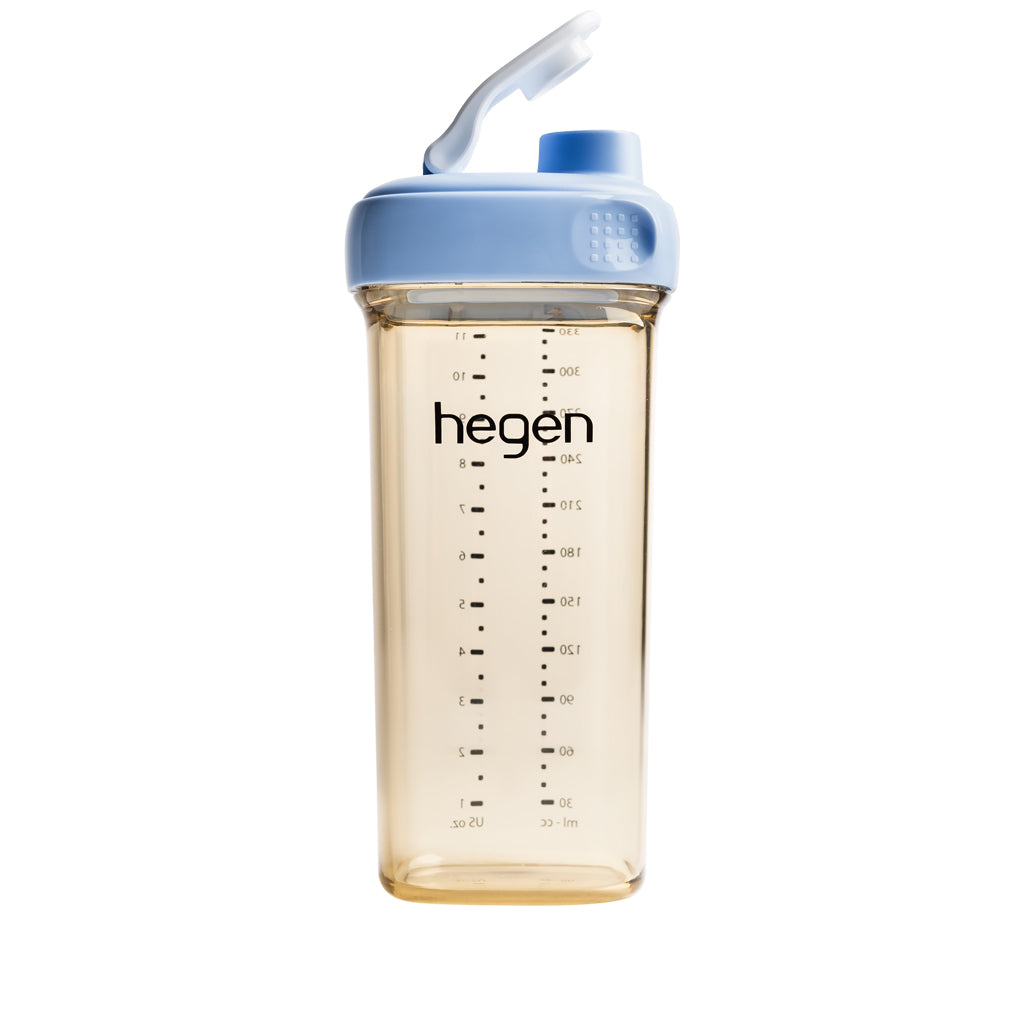 Hegen Ppsu Drinking Bottle 330ml Colored Lid